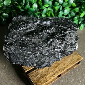 Raw black Tourmsline chunk